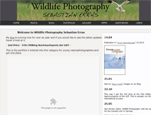 Tablet Screenshot of naturfoto-erras.de